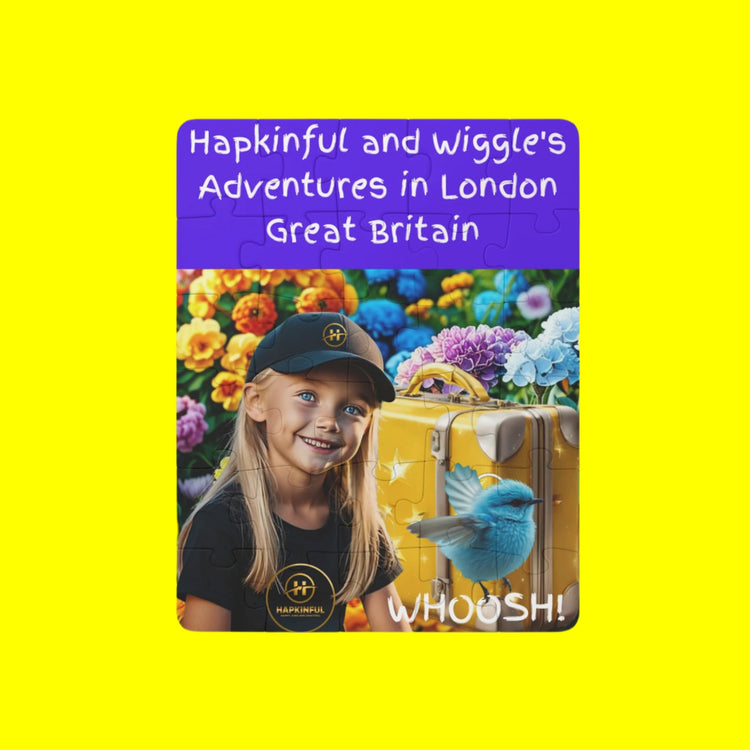 Hapkinful and Wiggle London Jigsaw Puzzles. 30 Pieces