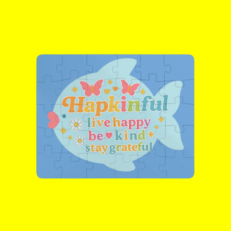 Hapkinful Kid's Inspirational Jigsaw Puzzle Collection. 30 Piece