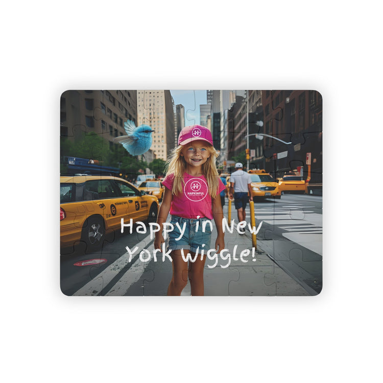 Hapkinful and Wiggle New York Jigsaw Puzzles - 30 pieces.