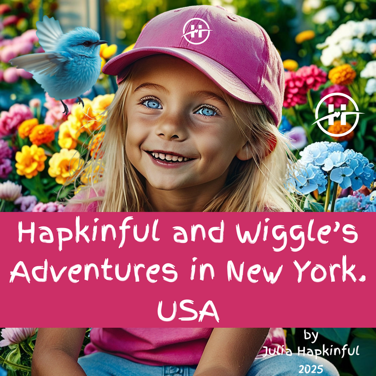 Hapkinful and Wiggle's Adventures in New York Books (Multiple languages) Collection