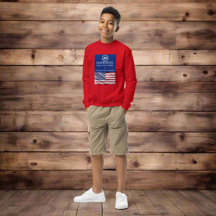 Happy World Kid's USA Sweatshirt Collection.