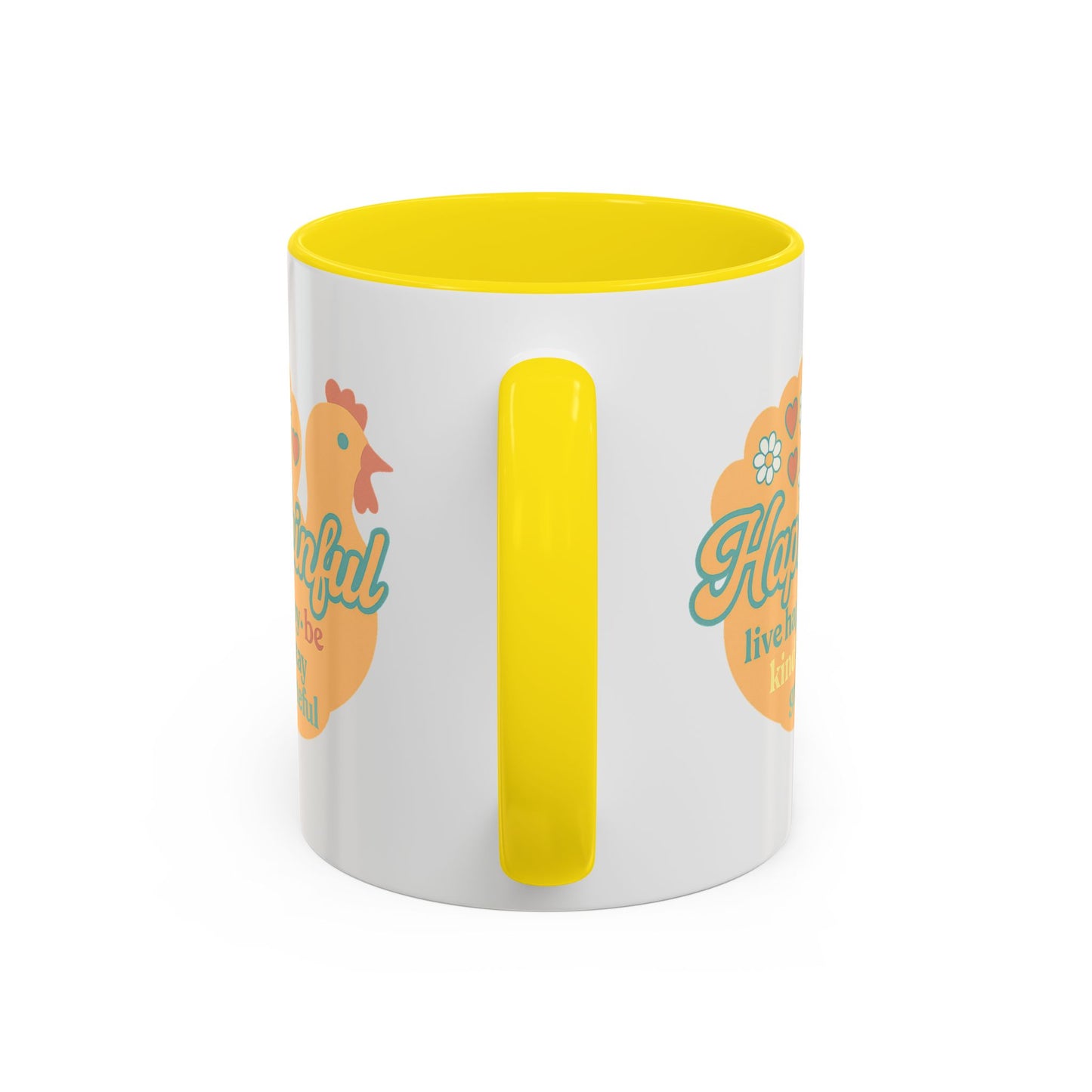 Happy Turkey Mug - Hapkinful Live Happy, Be Kind, Stay Grateful