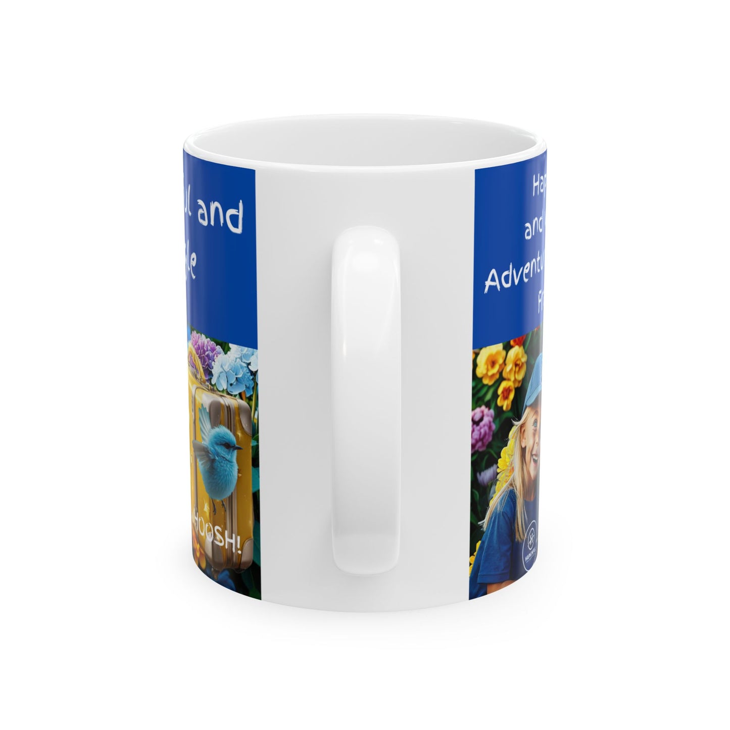 Hapkinful and Wiggle Paris Ceramic Mug, (11oz)