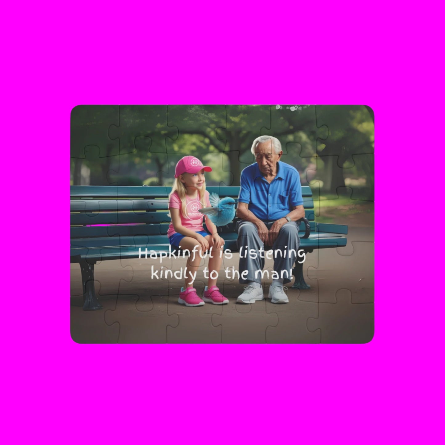 Hapkinful and Wiggle Kindness Kids' Puzzle, 30-Piece. 3+ years