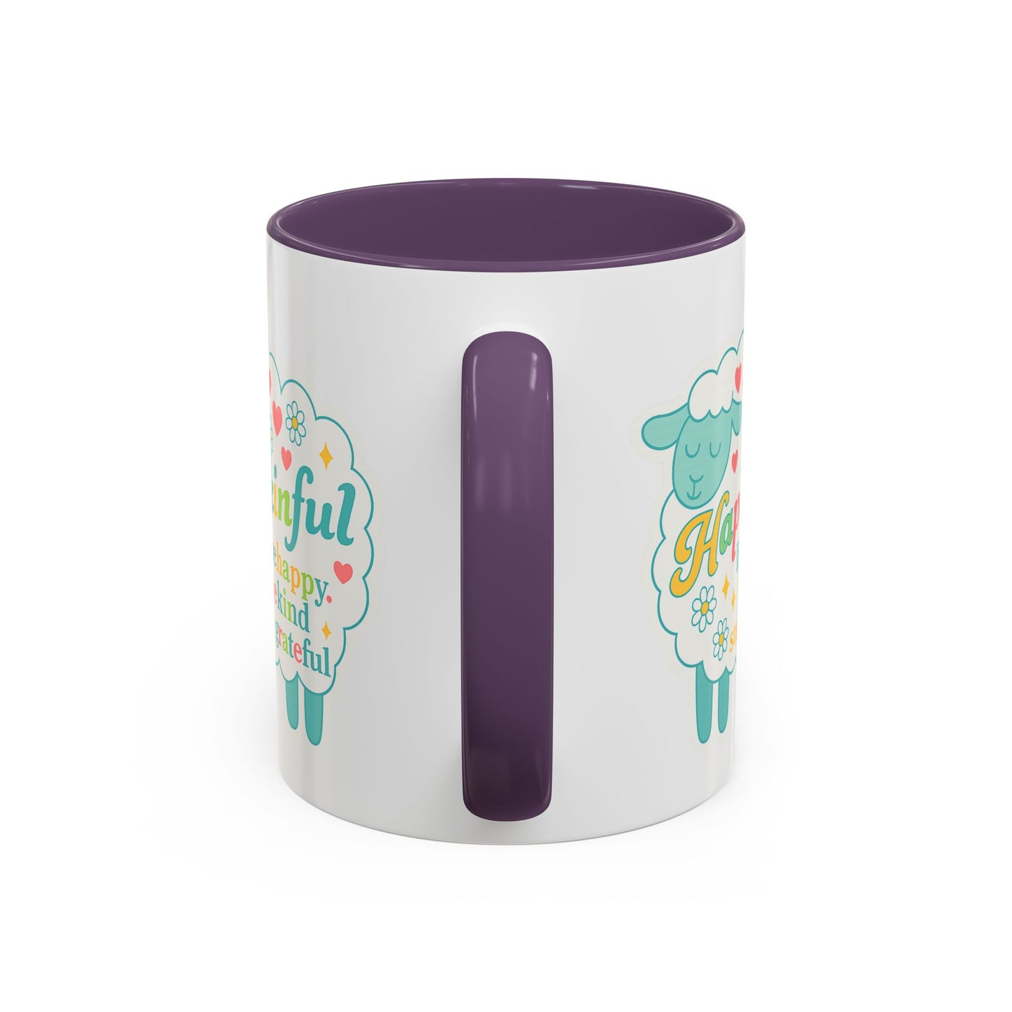 Happy Sheep Mug – Hapkinful Live Happy, Stay Grateful