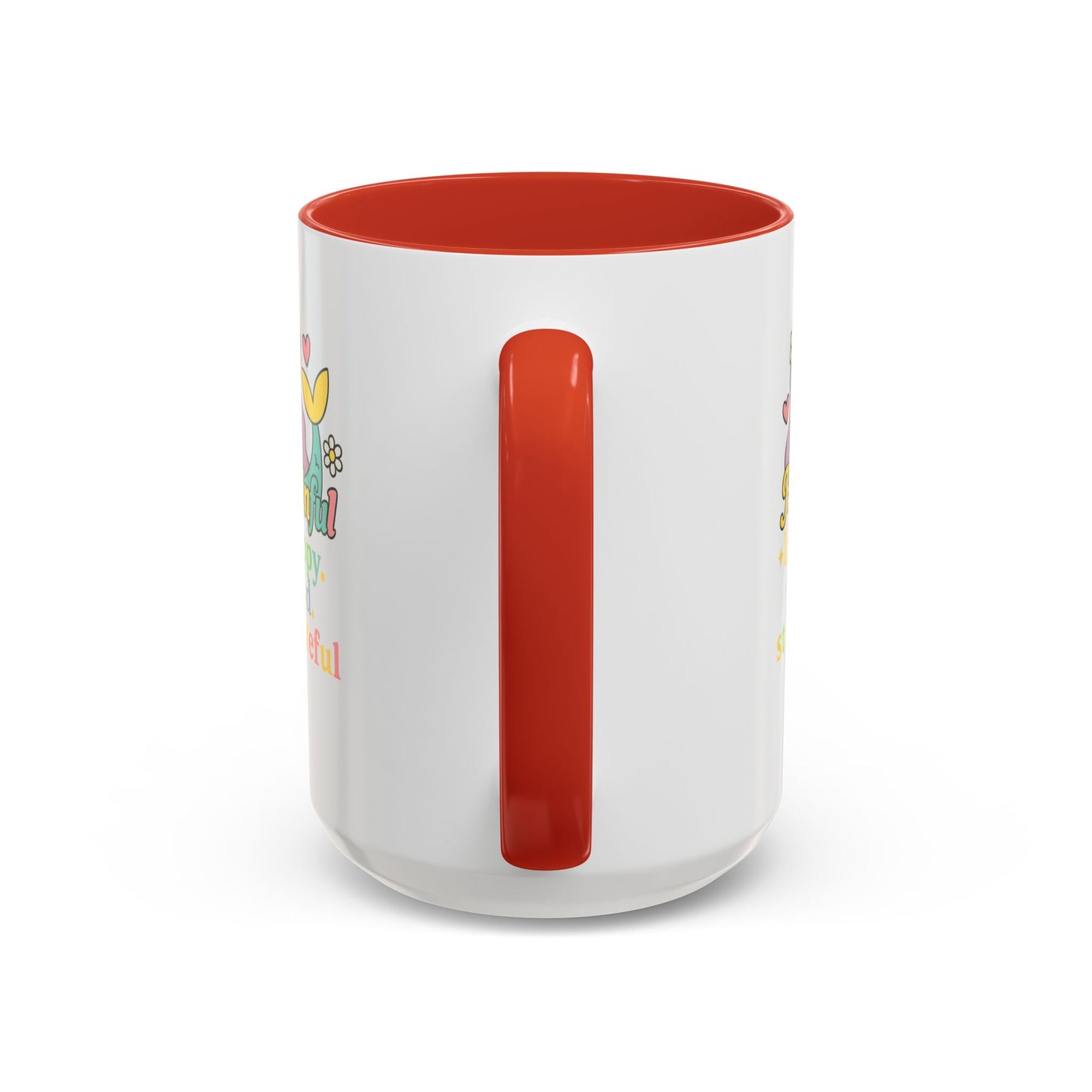 Happy Mermaid Mug - 11 & 15oz - Hapkinful Live Happy, Be Kind, Stay Grateful