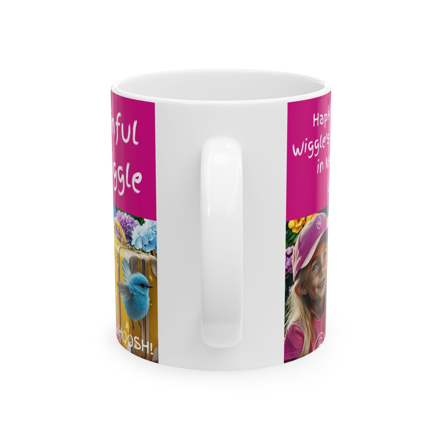 Hapkinful and Wiggle New York Ceramic Mug, (11oz)