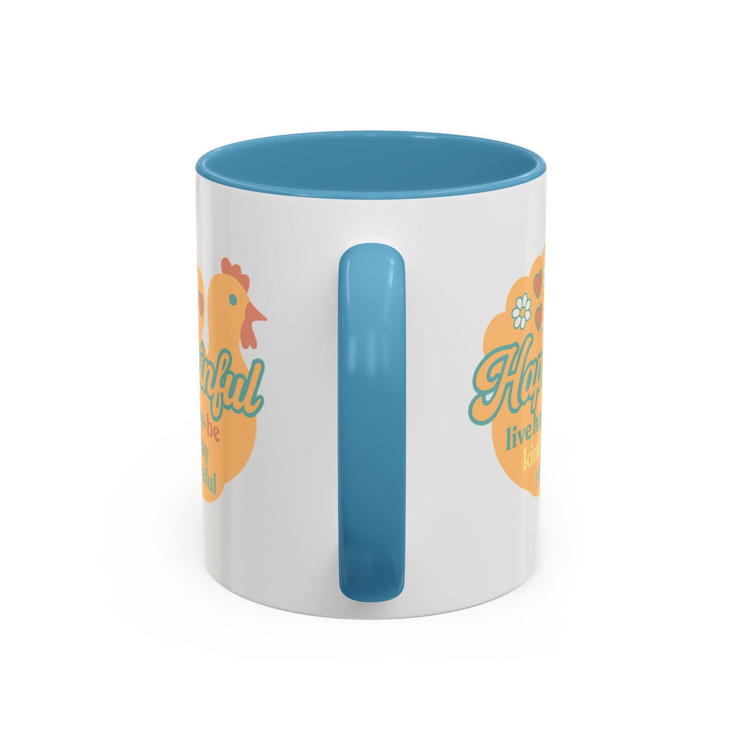 Happy Turkey Mug - Hapkinful Live Happy, Be Kind, Stay Grateful