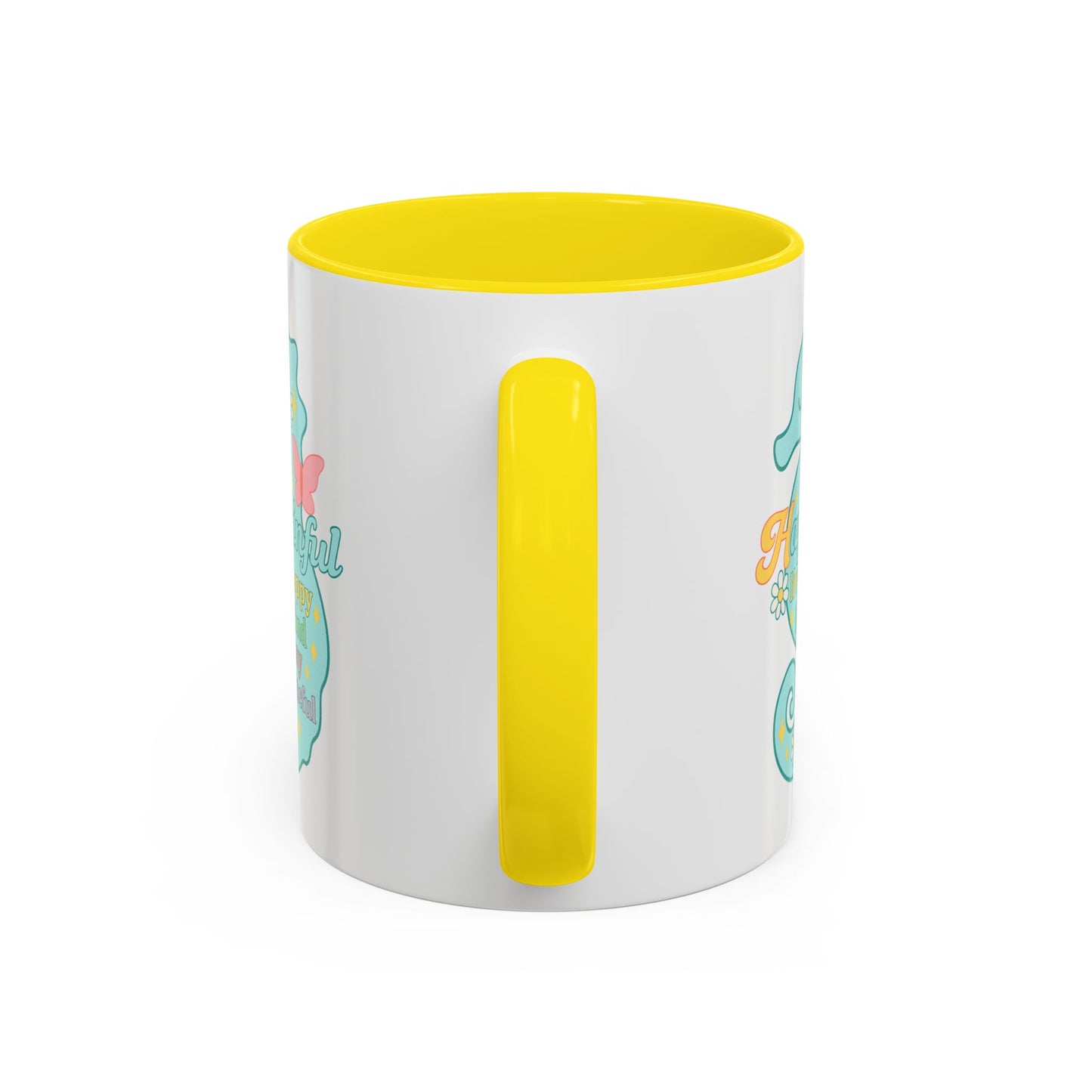 Happy Seahorse Mug Hapkinful Live Happy. Be Kind. Stay Grateful