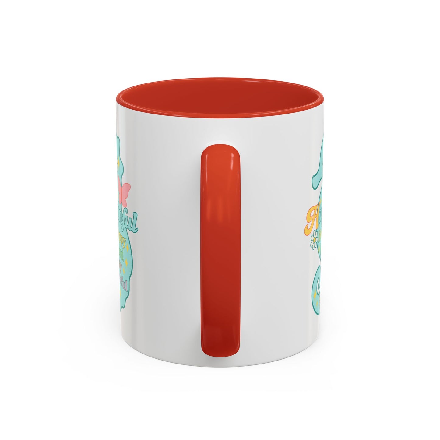 Happy Seahorse Mug Hapkinful Live Happy. Be Kind. Stay Grateful