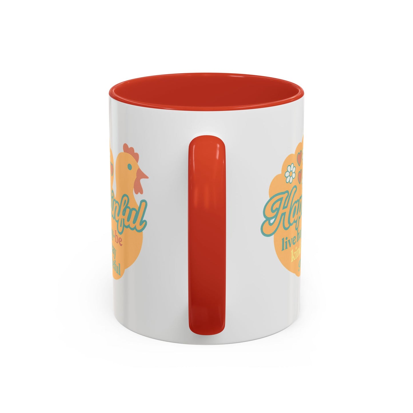 Happy Turkey Mug - Hapkinful Live Happy, Be Kind, Stay Grateful