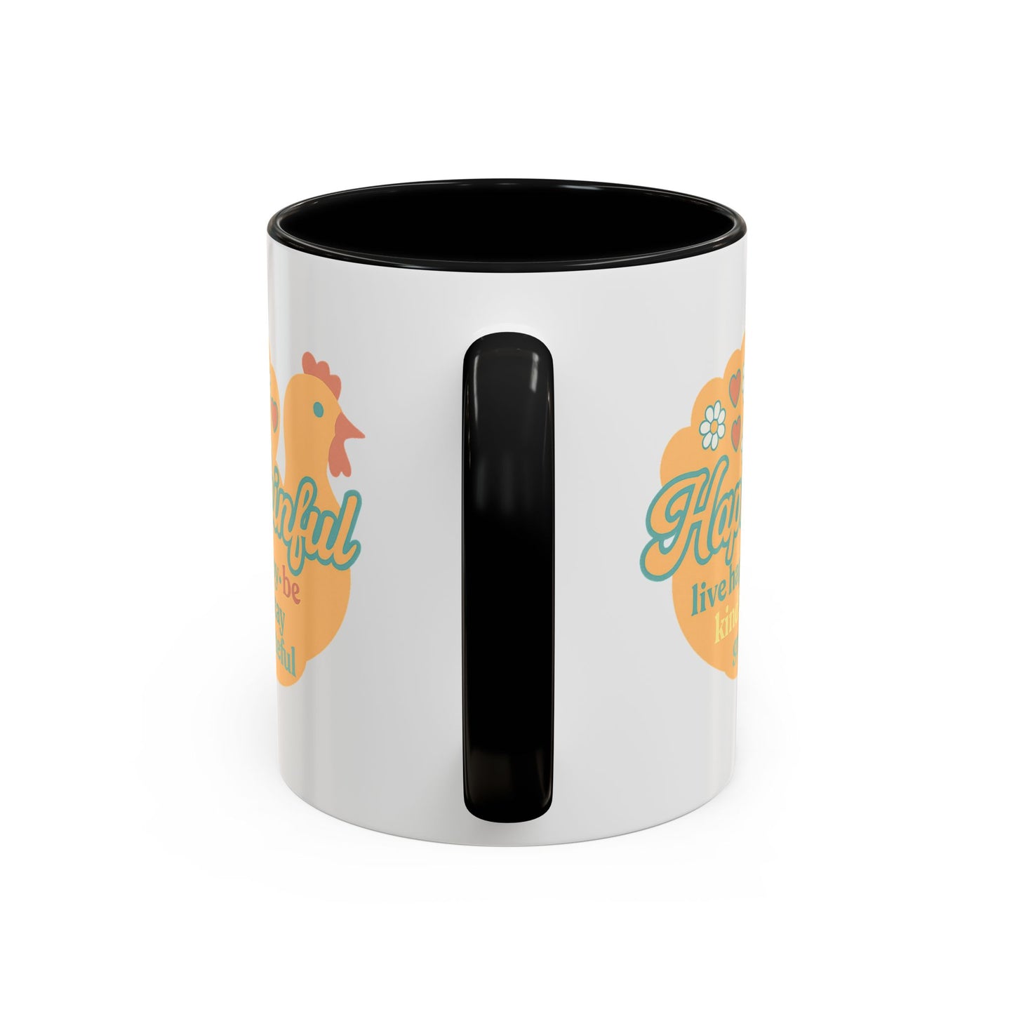 Happy Turkey Mug - Hapkinful Live Happy, Be Kind, Stay Grateful