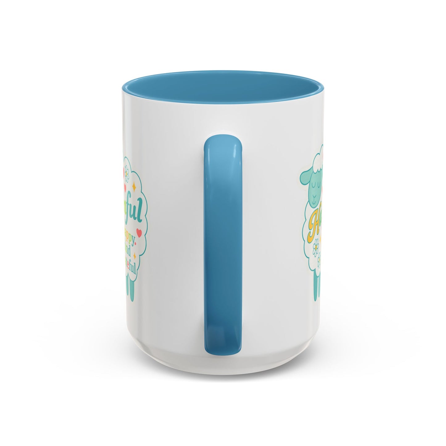 Happy Sheep Mug – Hapkinful Live Happy, Stay Grateful