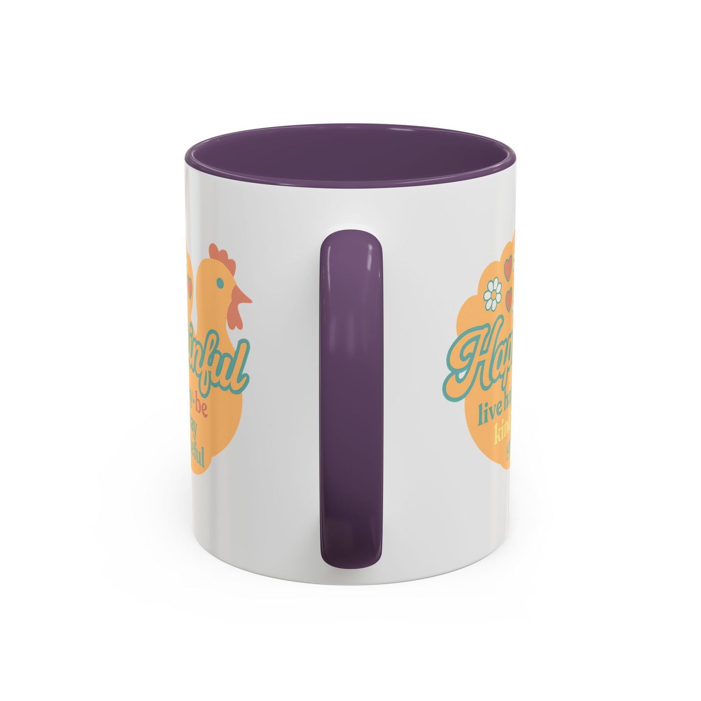 Happy Turkey Mug - Hapkinful Live Happy, Be Kind, Stay Grateful