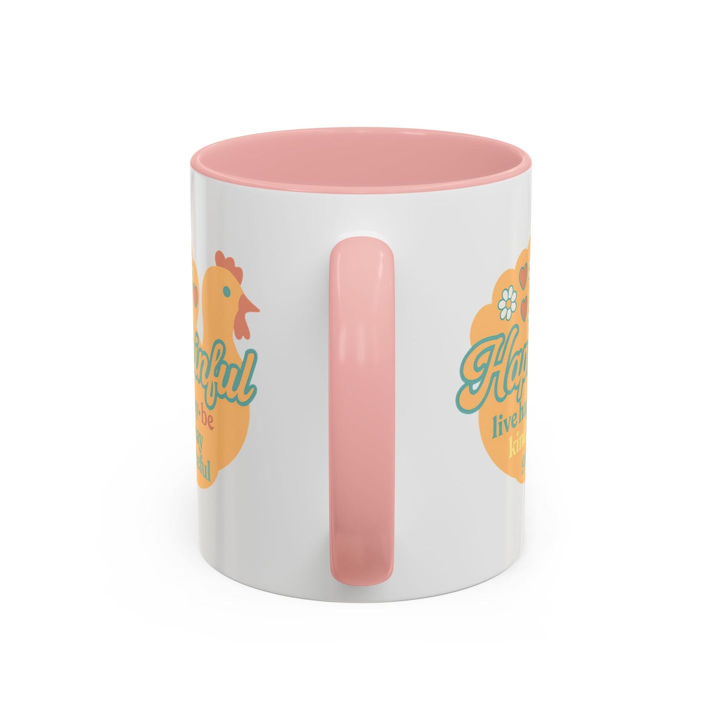 Happy Turkey Mug - Hapkinful Live Happy, Be Kind, Stay Grateful