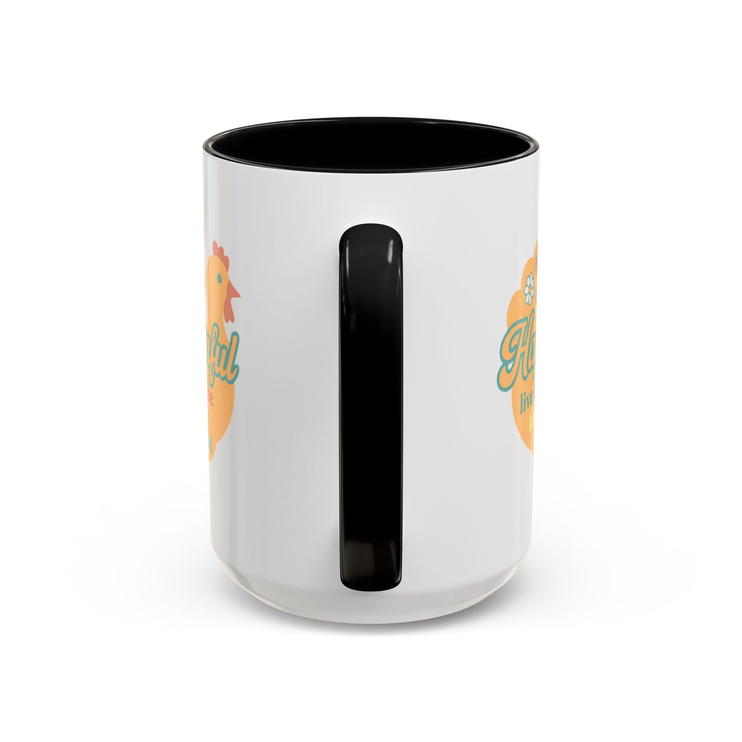 Happy Turkey Mug - Hapkinful Live Happy, Be Kind, Stay Grateful