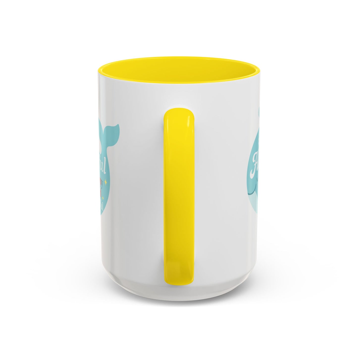 Happy Whale Mug - "Hapkinful: Live Happy, Be Kind, Stay Grateful"