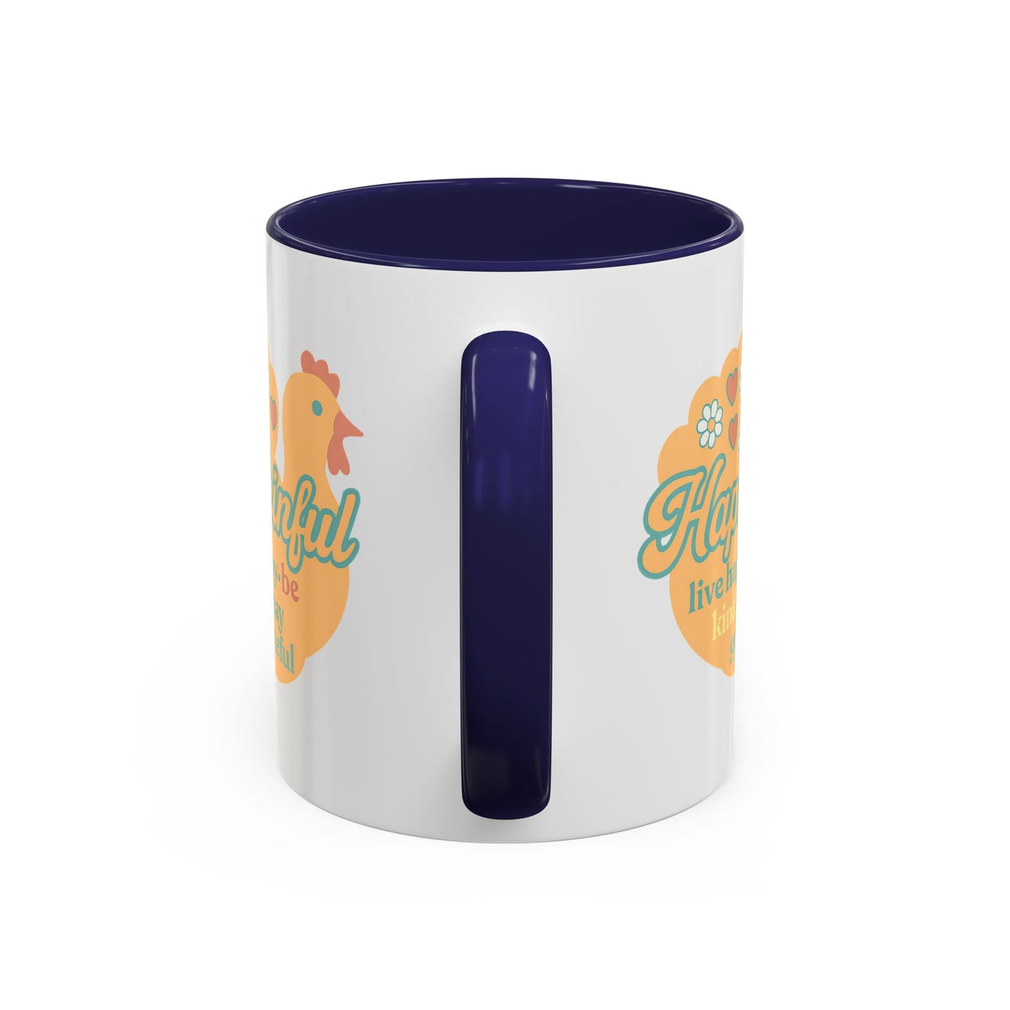 Happy Turkey Mug - Hapkinful Live Happy, Be Kind, Stay Grateful