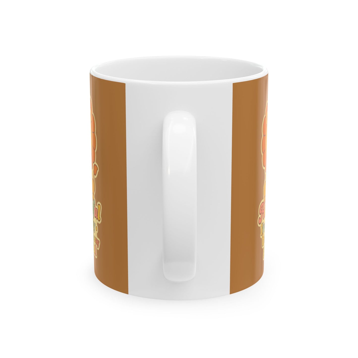 Happy Lion Mug - Hapkinful Live Happy. Be Kind. Stay Grateful. 11 oz