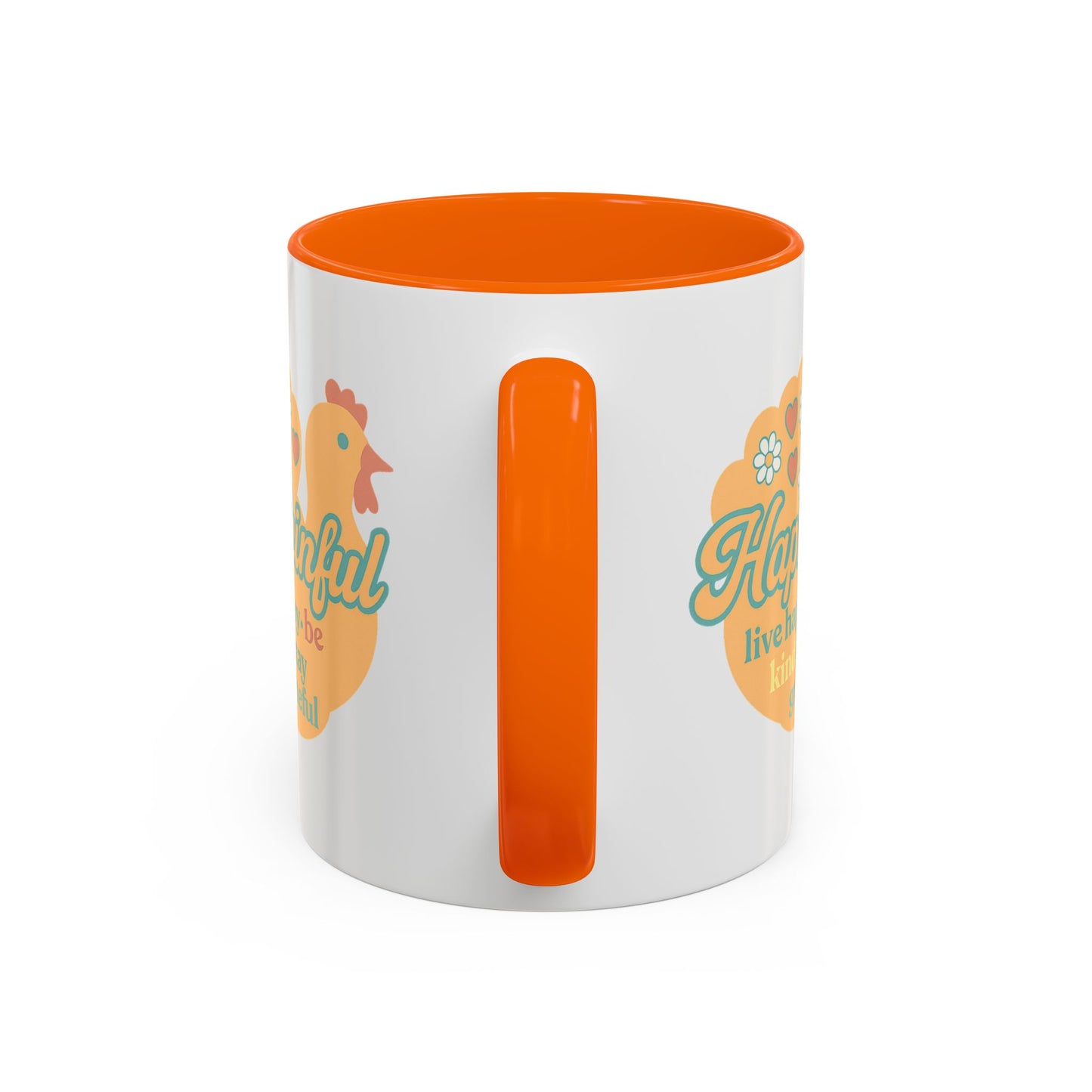 Happy Turkey Mug - Hapkinful Live Happy, Be Kind, Stay Grateful