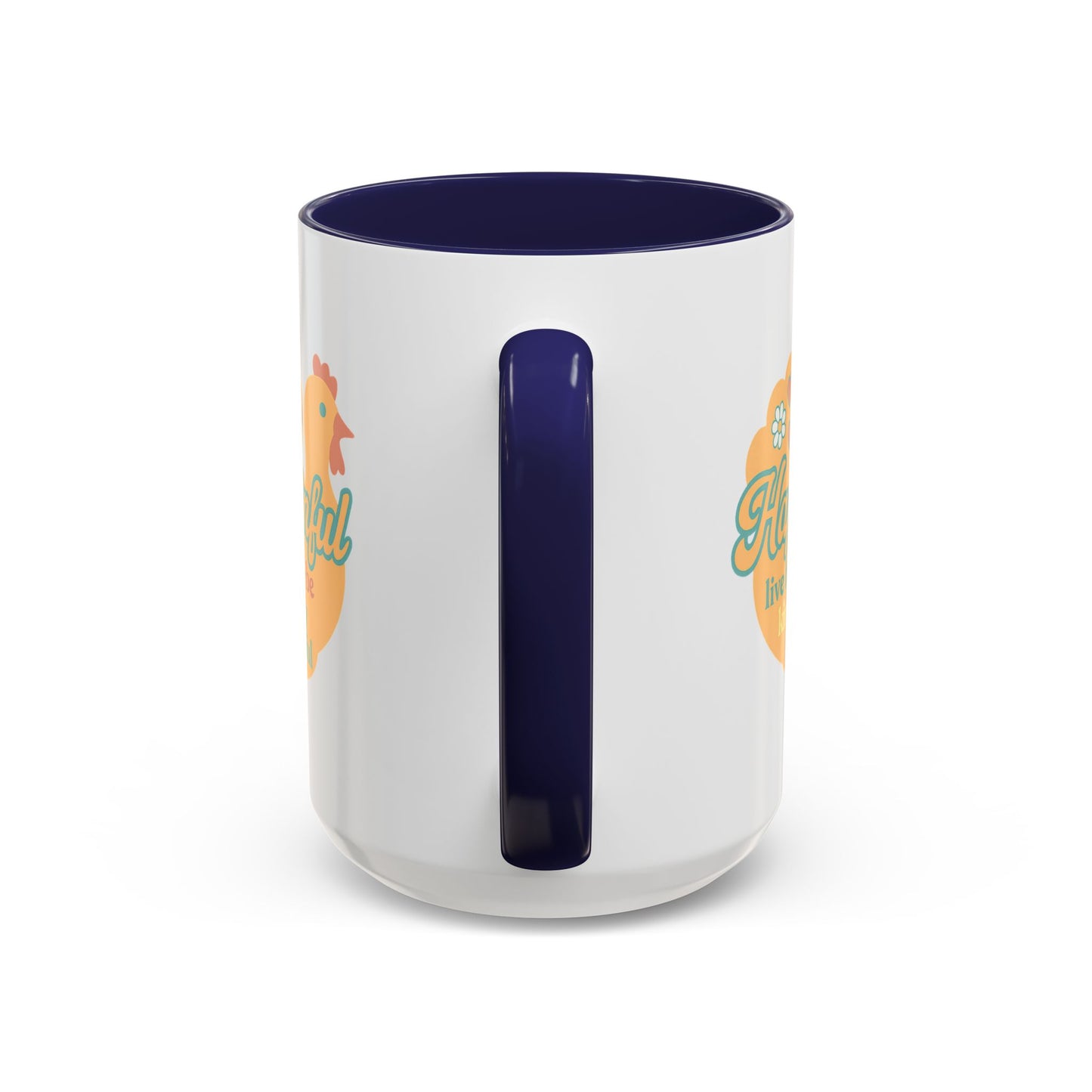 Happy Turkey Mug - Hapkinful Live Happy, Be Kind, Stay Grateful