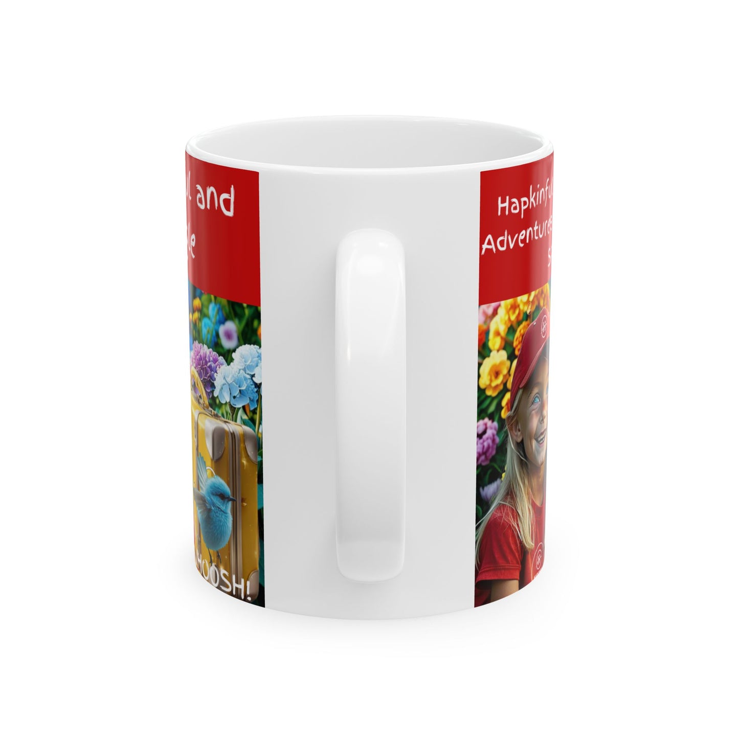 Hapkinful and Wiggle Barcelona Mug 11 oz