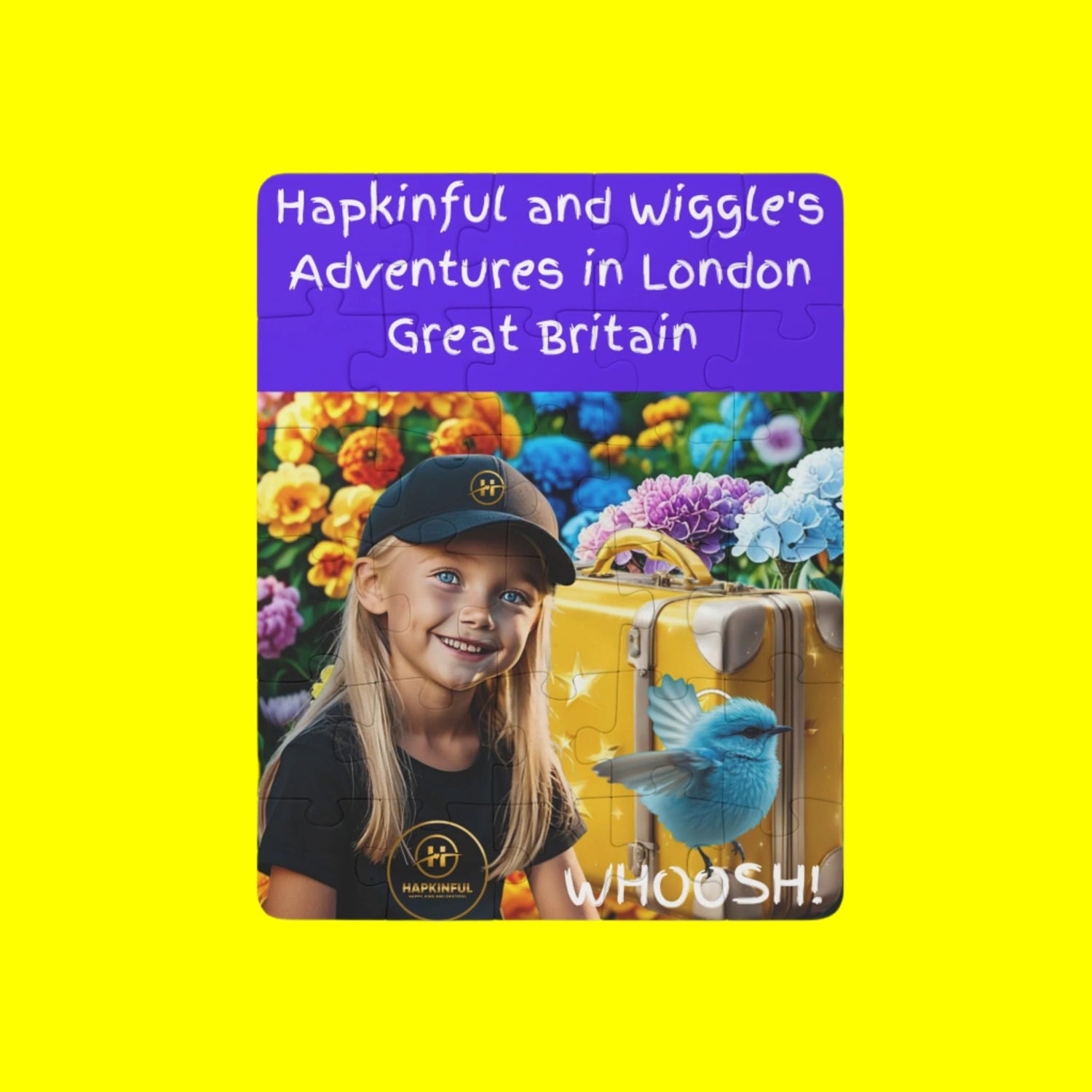 Hapkinful and Wiggle London Jigsaw Puzzles. 30 Pieces