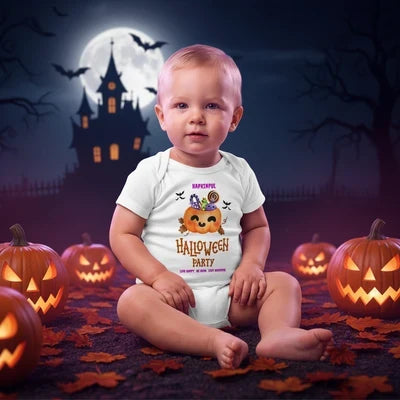 Happy Baby Onesies. Halloween Collection.