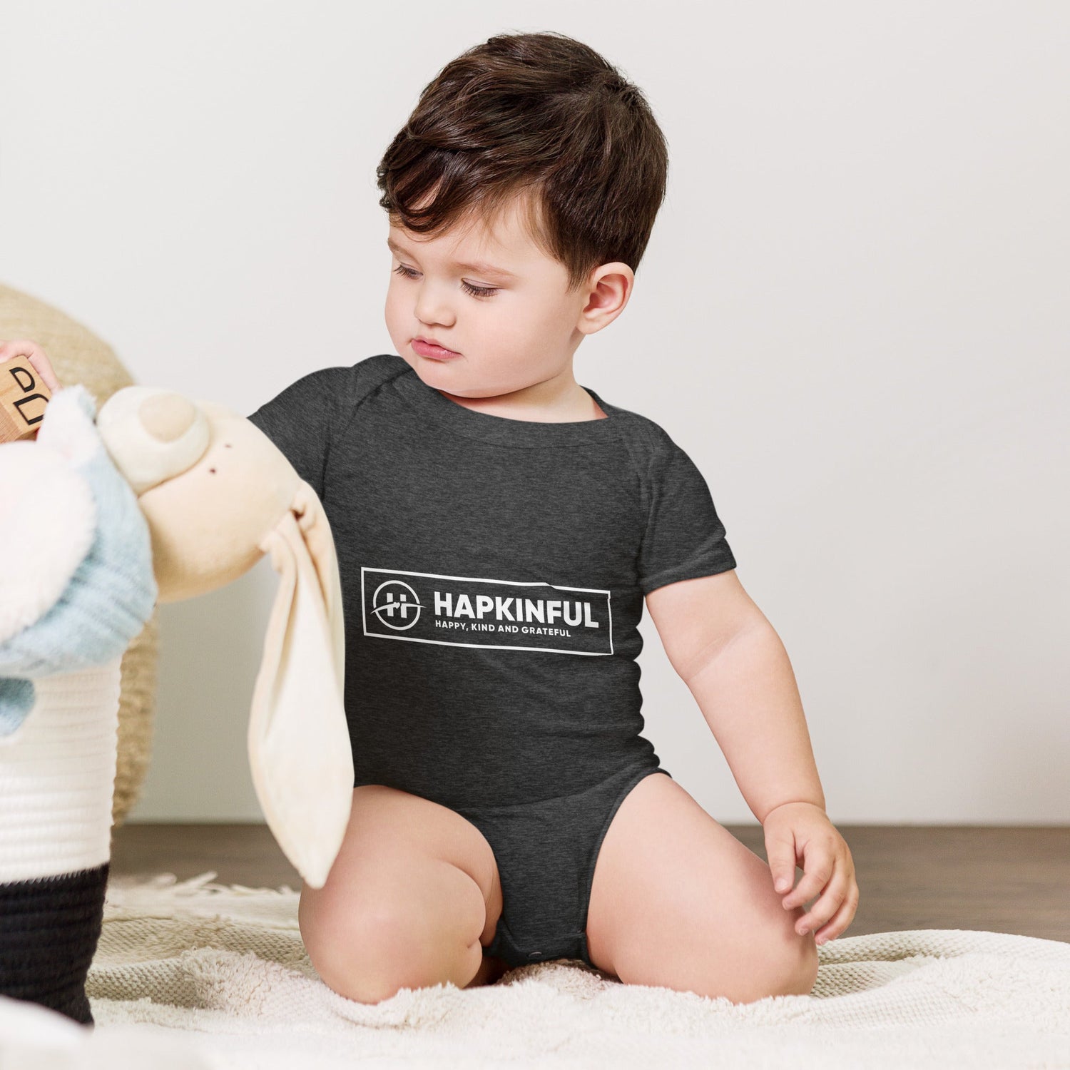 Happy Baby Signature Onesies Collection.