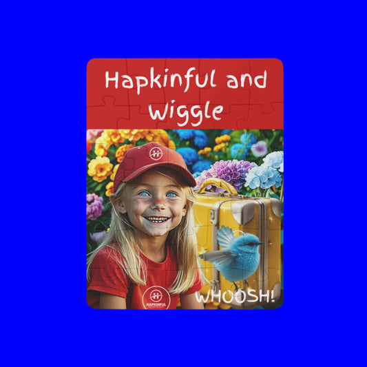 Hapkinful and Wiggle Barcelona Jigsaw Puzzle. 30 Pieces. Ages 3 and up.