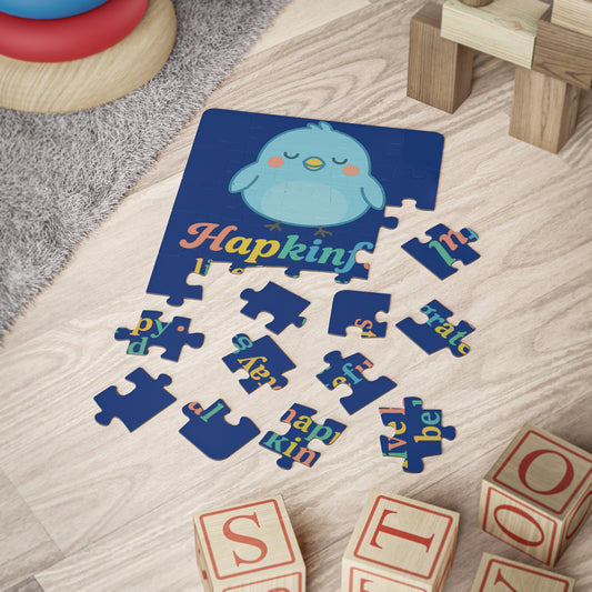 Happy Bird Insprational Kids Jigsaw Puzzle. 30 Piece. Ages 3 and up.
