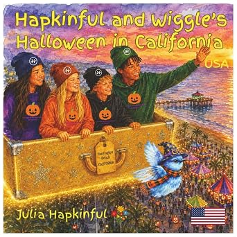 Hapkinful and Wiggle's Halloween in California. USA. Ages 5-9 years
