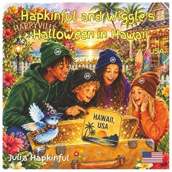 Hapkinful and Wiggle's Halloween in Hawaii. USA. Ages 5-9 years: