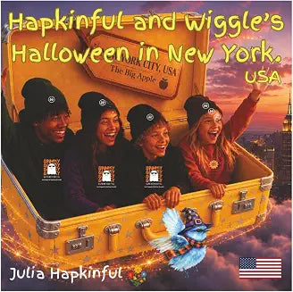 Hapkinful and Wiggle's Halloween in News York. Ages 5-9 years