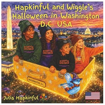 Hapkinful and Wiggle's Halloween in Washington D.C. USA. Ages 5-9 years
